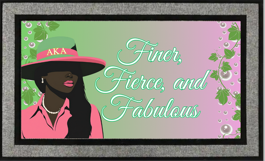 Greek-Inspired Doormats