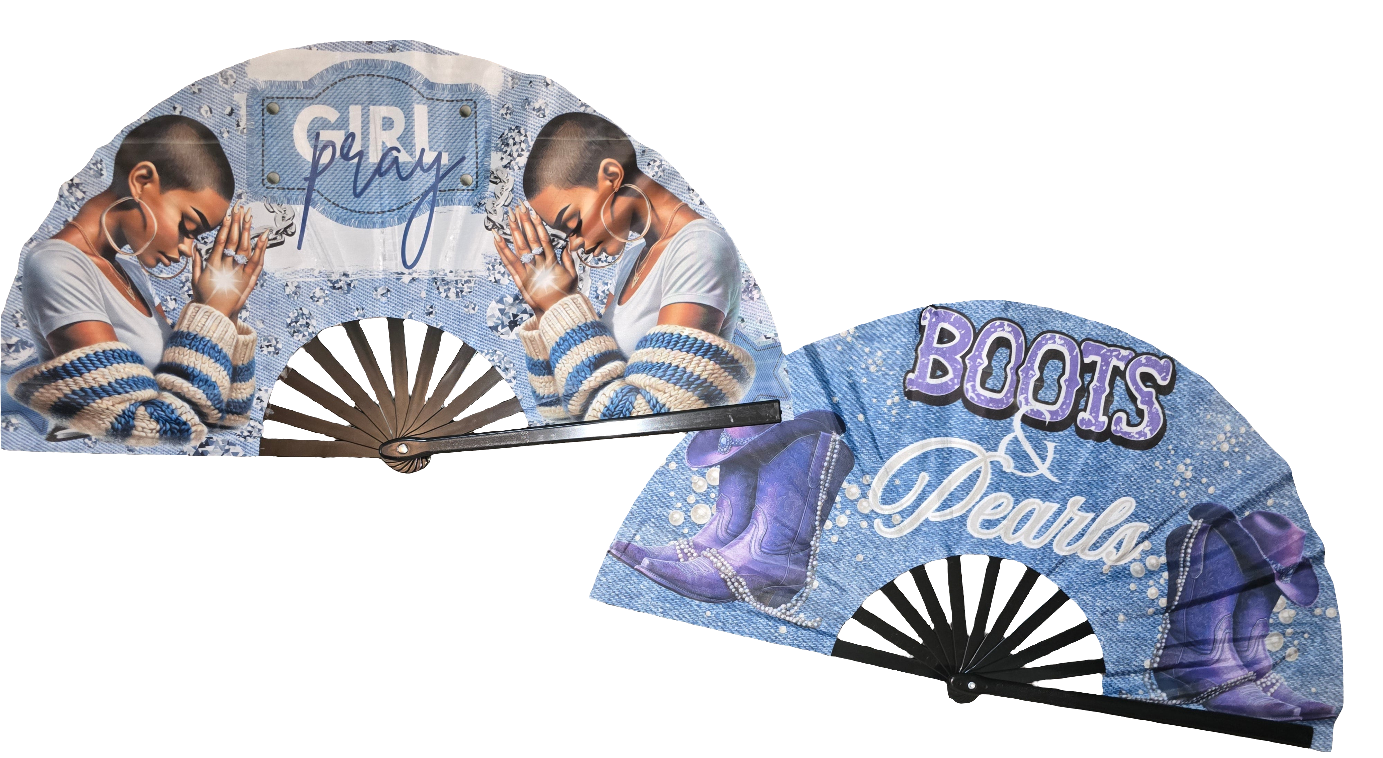 Custom Clack Fans | Personalized Oversized Hand Fans
