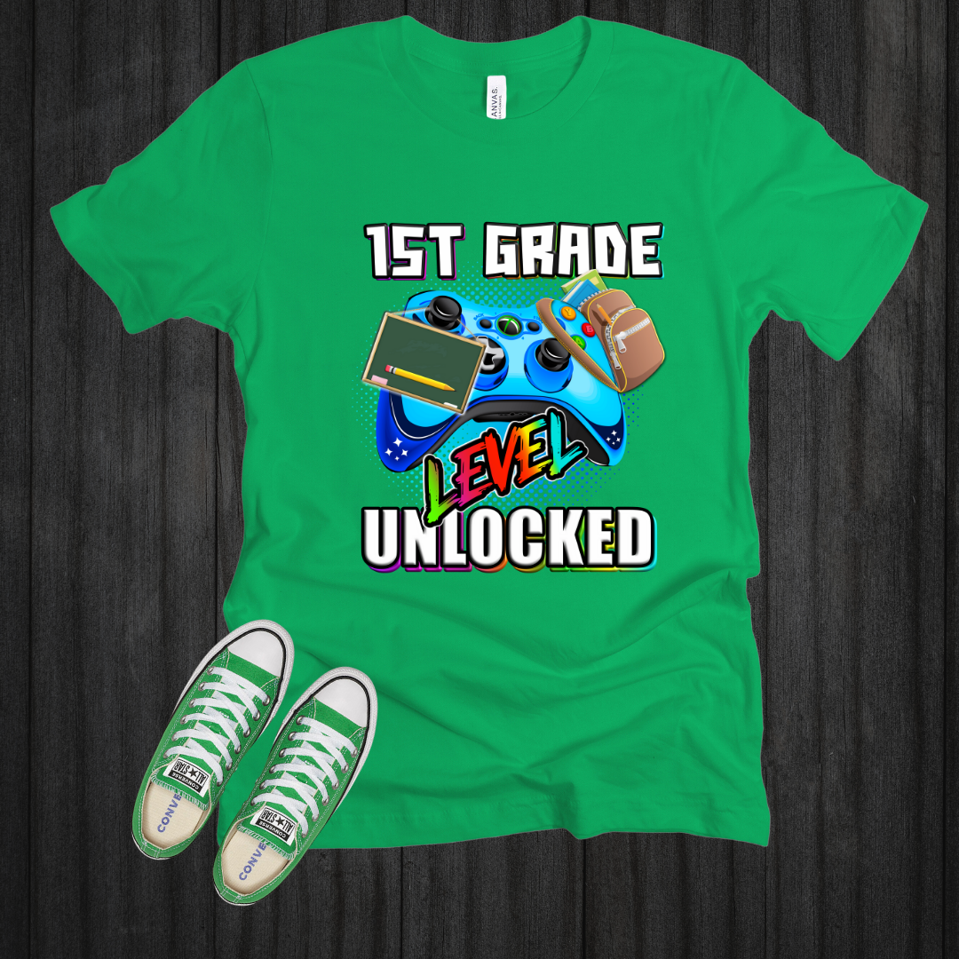 1st Grade Unlocked T-Shirt