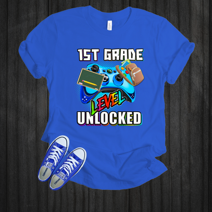 1st Grade Unlocked T-Shirt