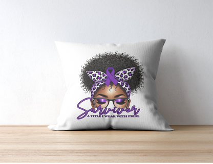 Awareness Throw Pillow Covers