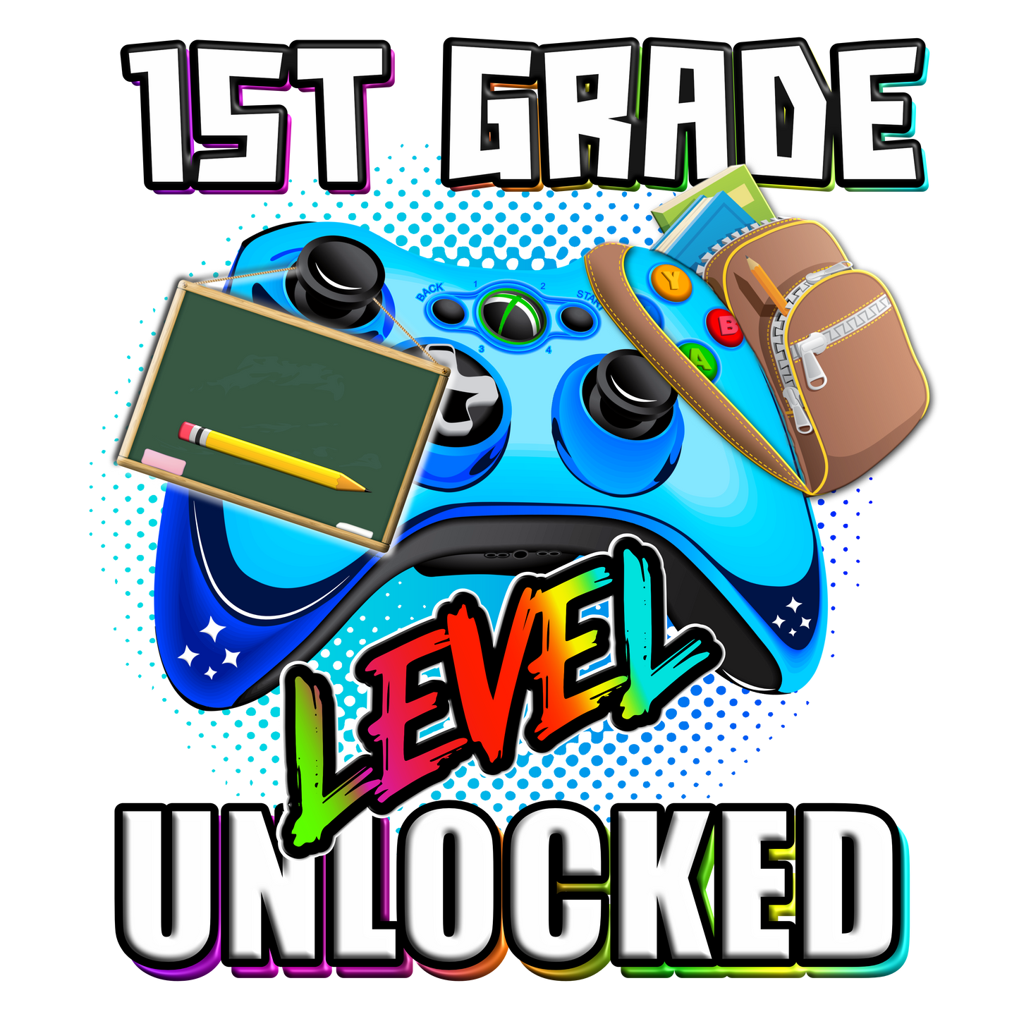 Grade Unlocked PNG Digital Download