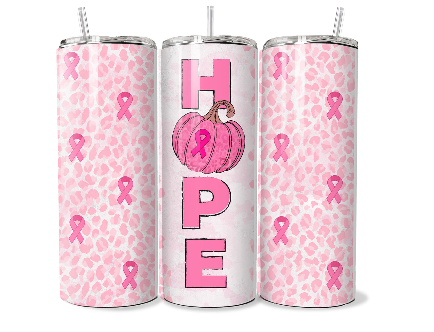 Breast Cancer Awareness 20oz Skinny Tumbler