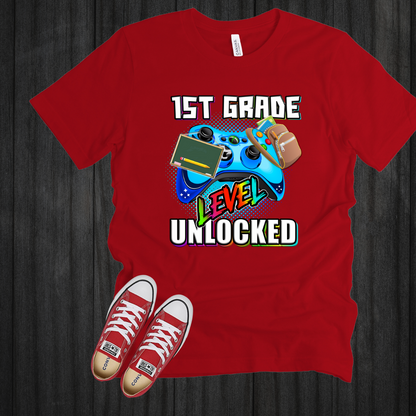 1st Grade Unlocked T-Shirt