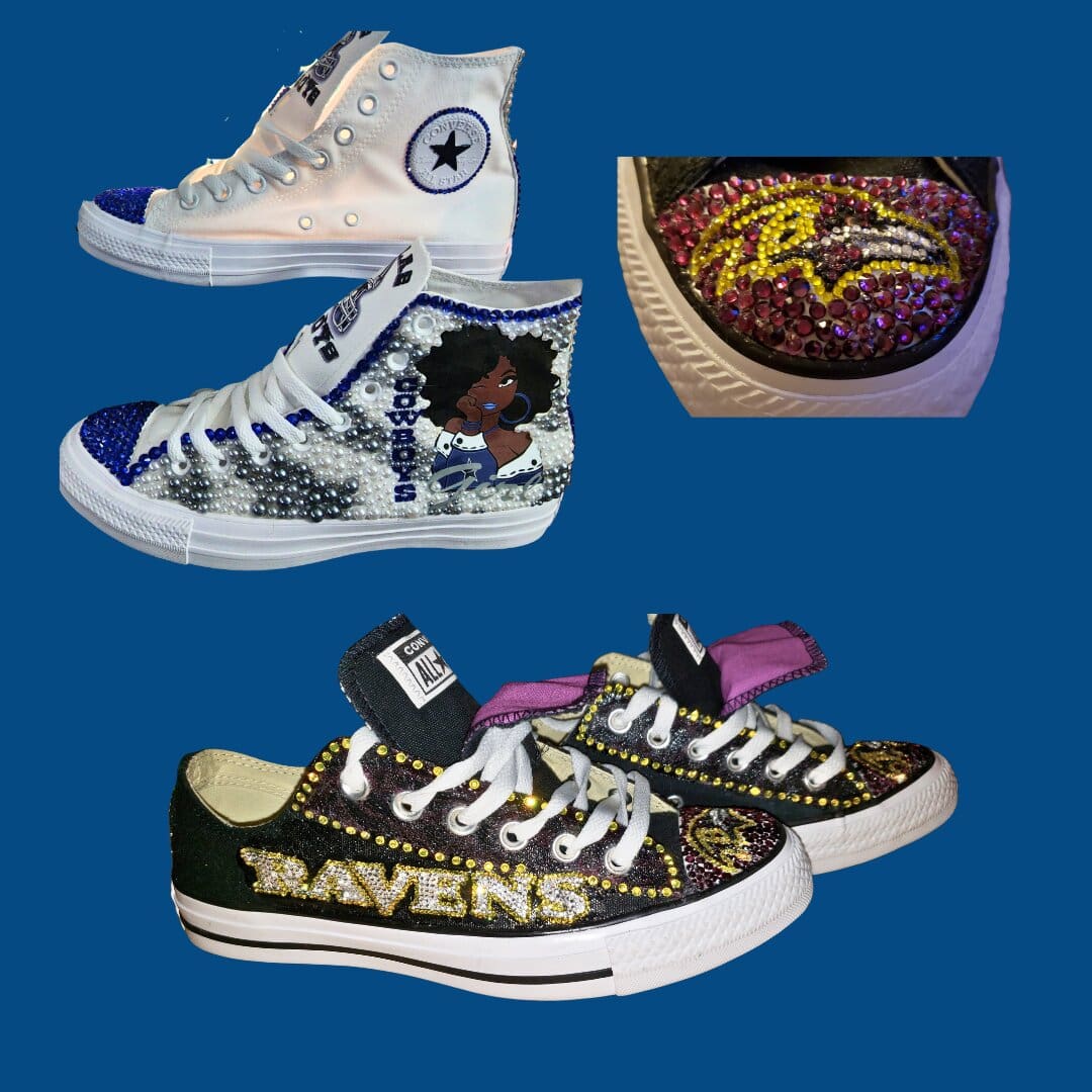 Adult Custom Sports Team  Converse