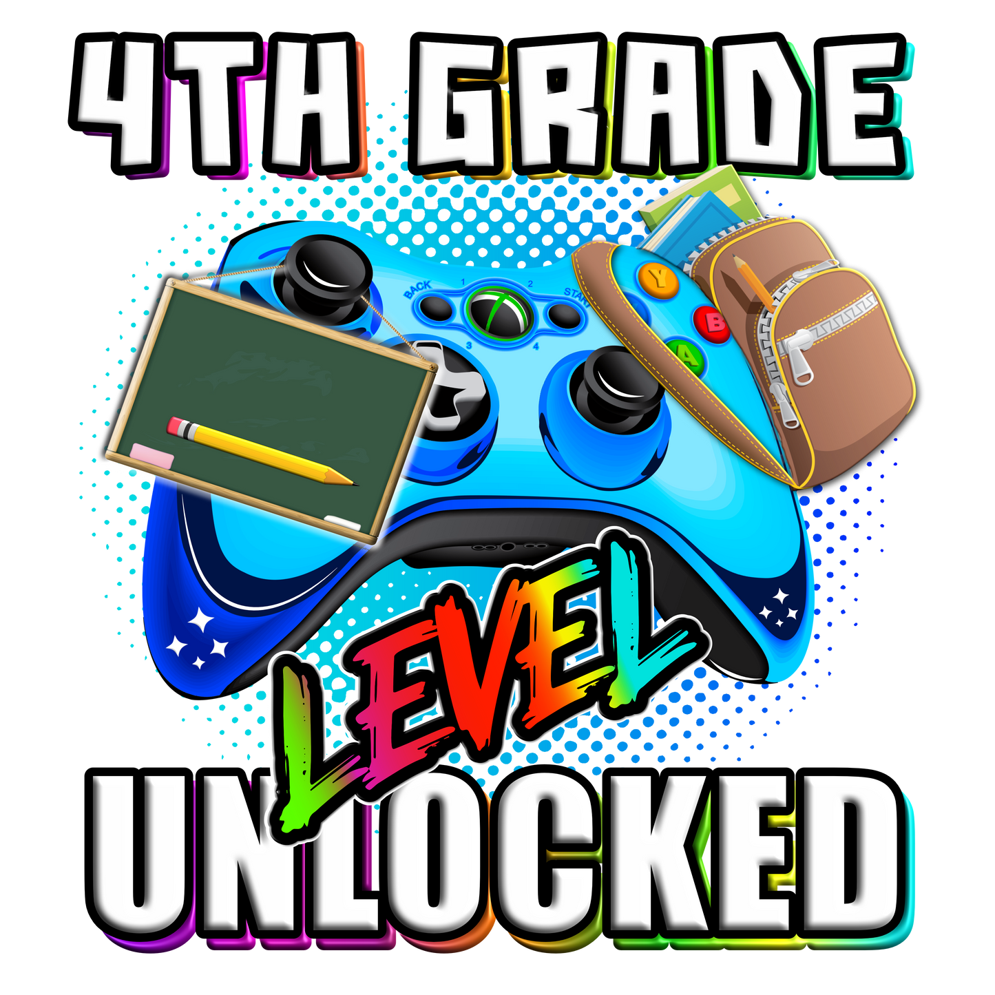 Grade Unlocked PNG Digital Download