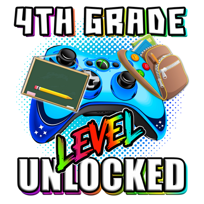 Grade Unlocked PNG Digital Download