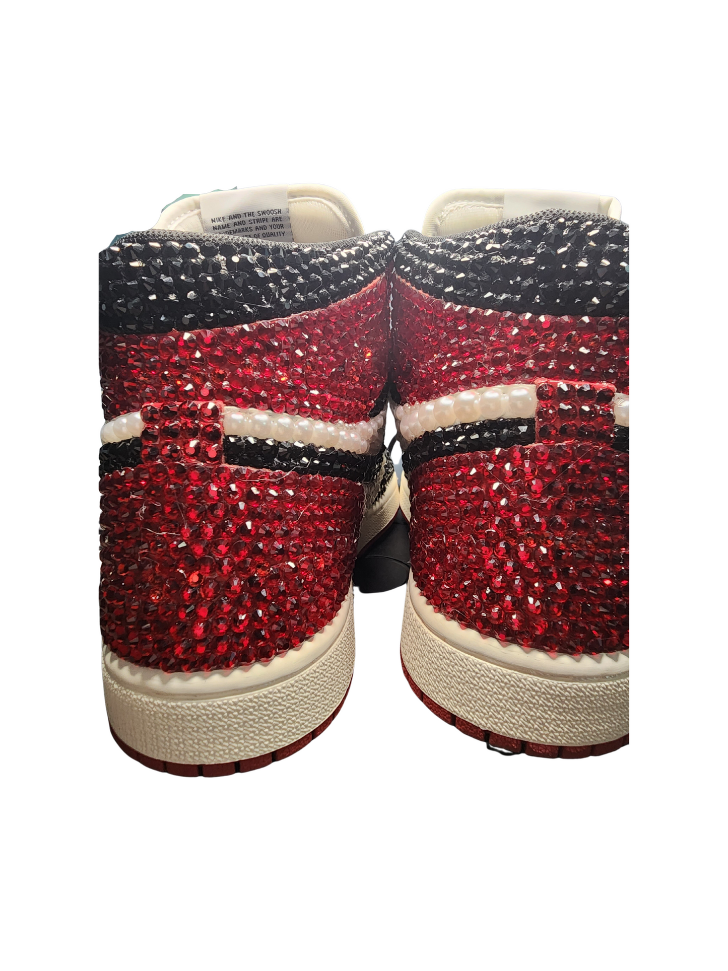 Custom Blinged J's - Shoe included