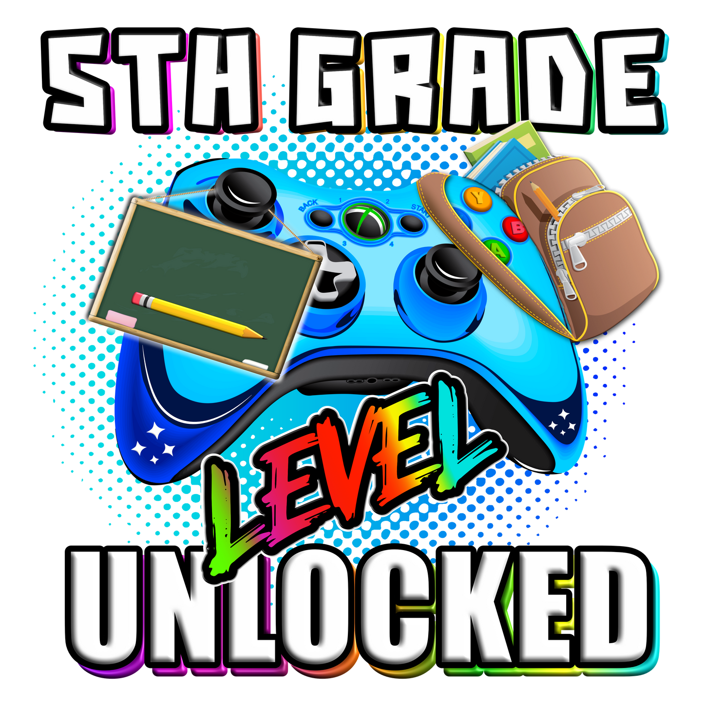 Grade Unlocked PNG Digital Download