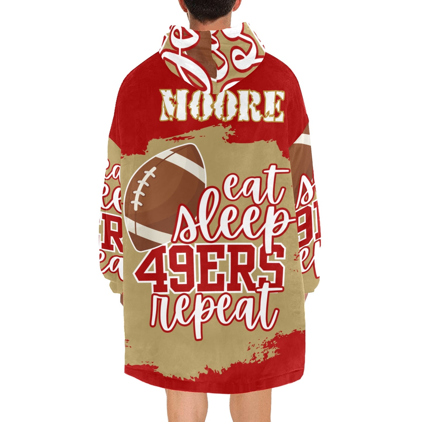 49ers Blanket Hoodie