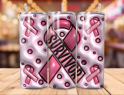 Breast Cancer Awareness 20oz Skinny Tumbler