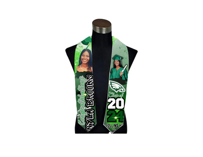 Personalized Graduation Stole