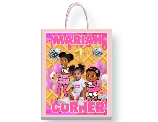 Custom Gift Bags - 12 Pack