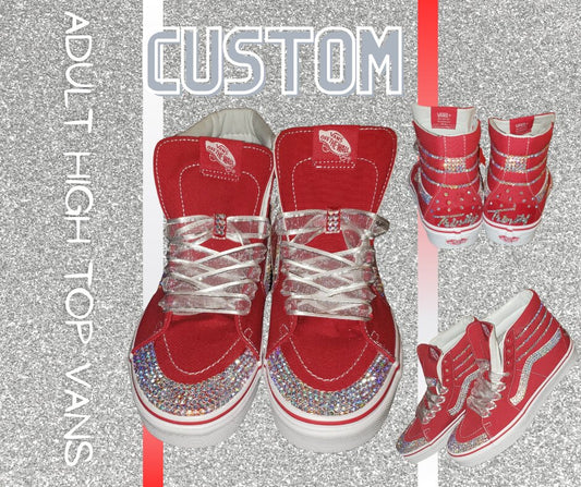 Custom Adult Hi Top Vans