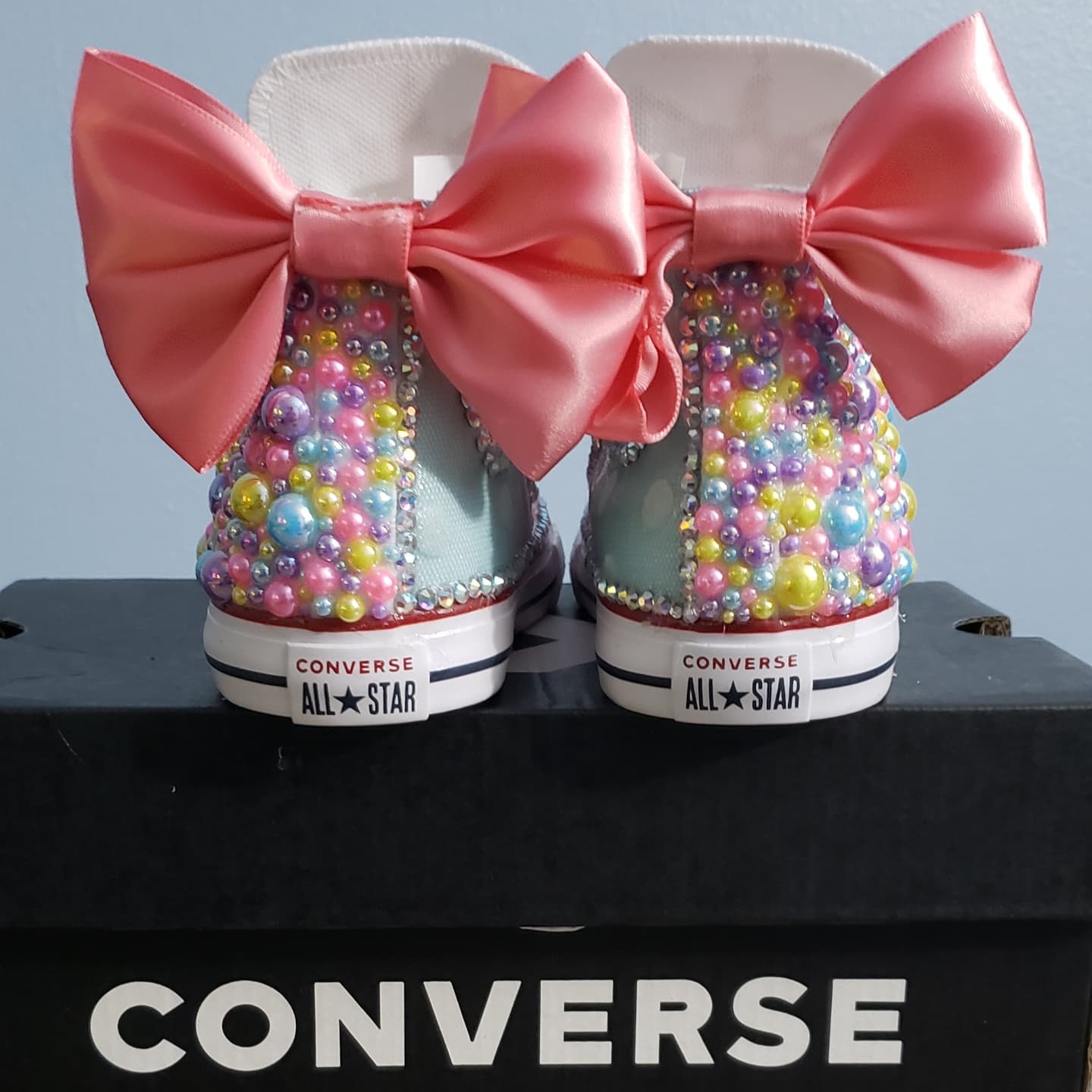 Little Girls Unicorn Bling Sneakers