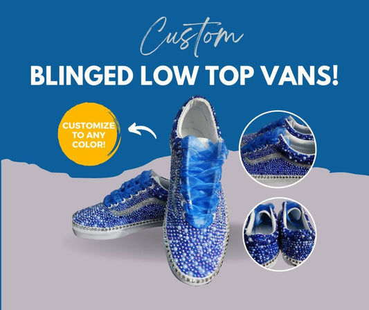 Custom Adult Low Top Vans