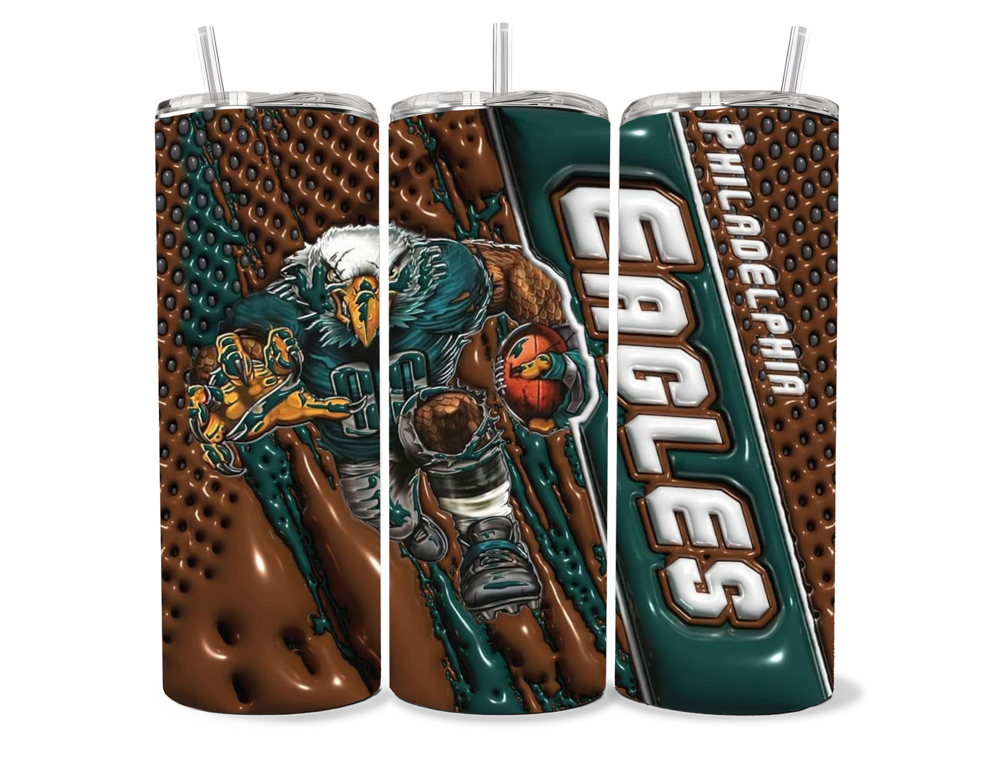 PBE Football Tumbler