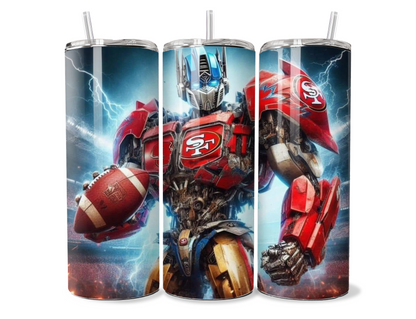 SF49 Football Tumbler