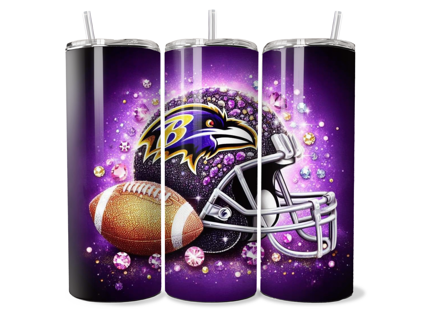 B'More Football Tumbler