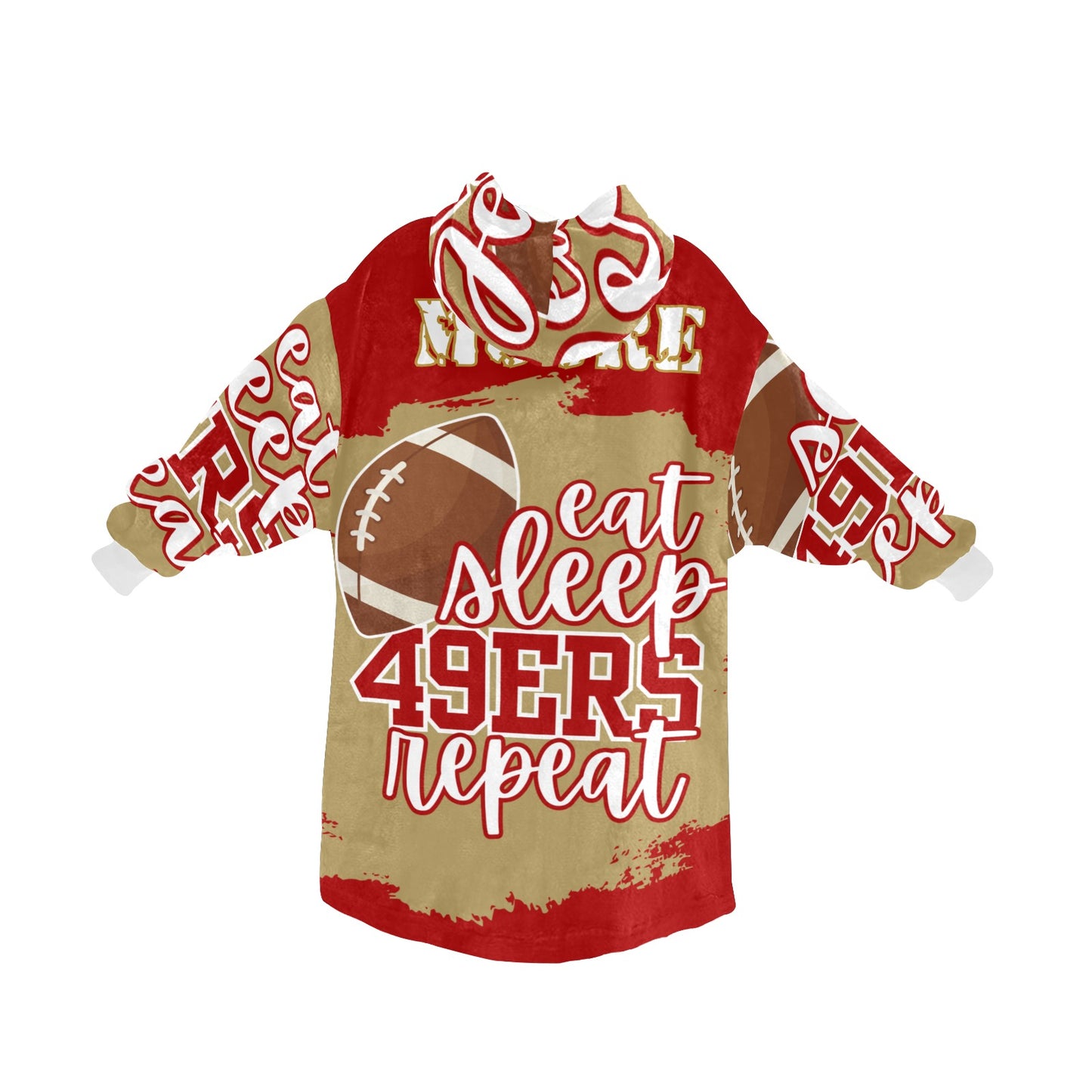 49ers Blanket Hoodie