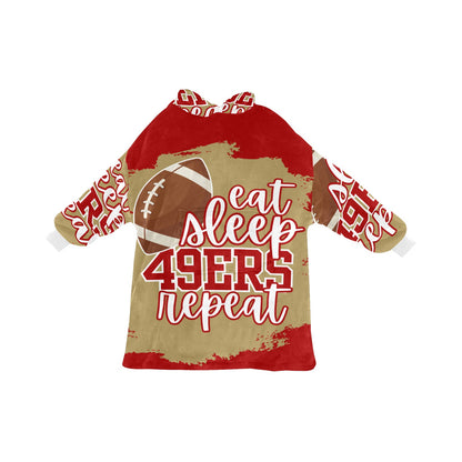 49ers Blanket Hoodie