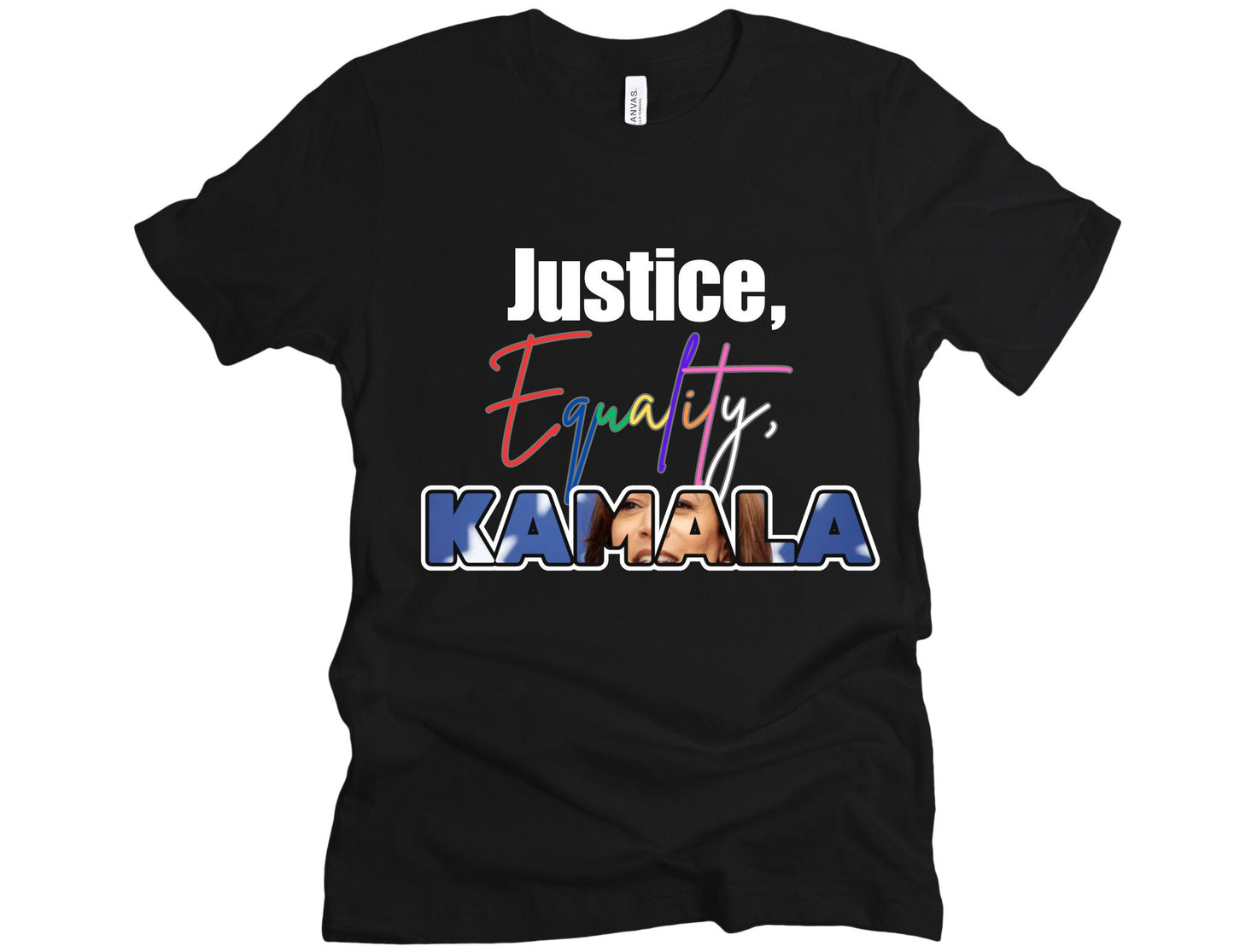 Kamala T-Shirt, Kamala 2024, Justice, Equality, Kamala, Inspirational Political T-Shirt, KAMALA Harris Madam President, Election 2024